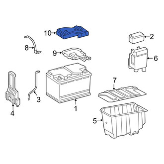 Mercedes-Benz OE - Battery Terminal Cover