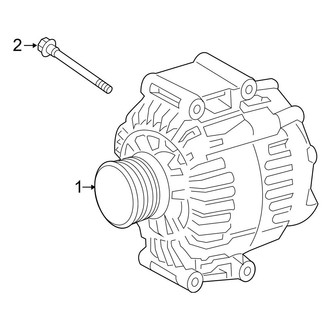 Mercedes-Benz OE - Electrical - Alternator (2.0L)