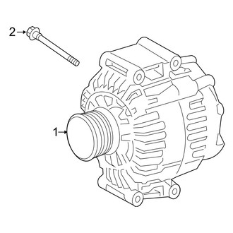 Mercedes-Benz OE - Electrical - Alternator (2.1L)