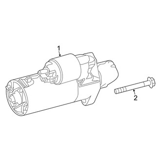 Mercedes-Benz OE - Electrical - Starter (2.0L)