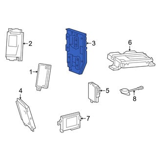 Mercedes-Benz OE - GPS Navigation Control Module