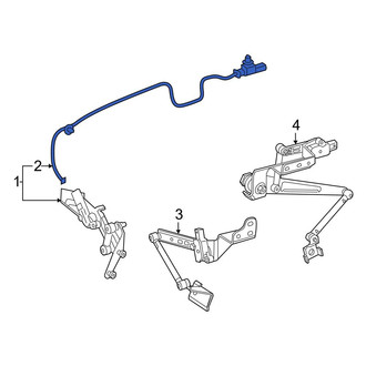 Mercedes-Benz OE - Front Headlight Wiring Harness