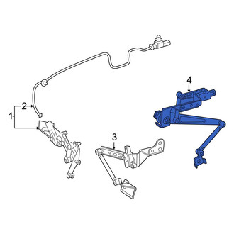 Mercedes-Benz OE - Rear Headlight Level Sensor