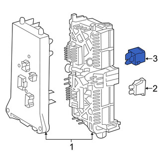 Mercedes-Benz OE - Wiper Motor Relay
