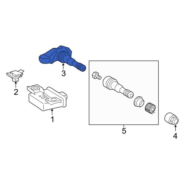 Tire Pressure Monitoring System (TPMS) Sensor