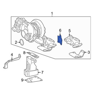 Mercedes-Benz OE - Turbocharger Gasket