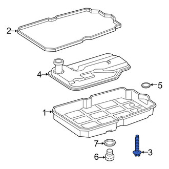 Mercedes-Benz OE - Transmission Oil Pan Bolt