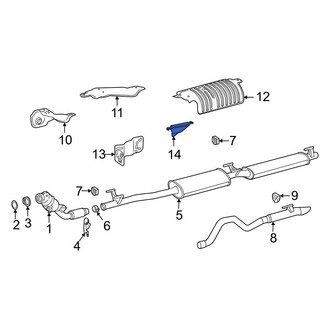 Mercedes-Benz OE - Rear Fuel Tank Shield