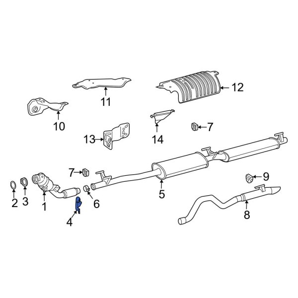 Catalytic Converter Bracket