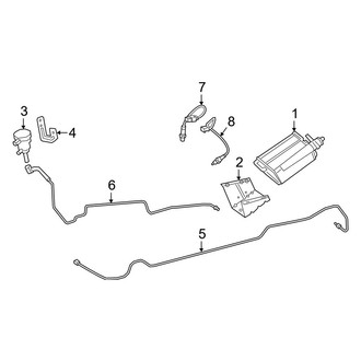 Mercedes-Benz OE - Emission System - Emission Components (2.0L)