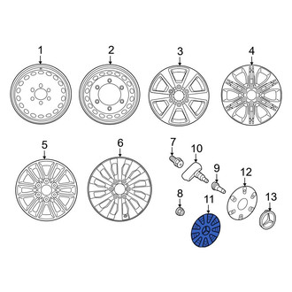 Mercedes-Benz OE - Wheel Cover