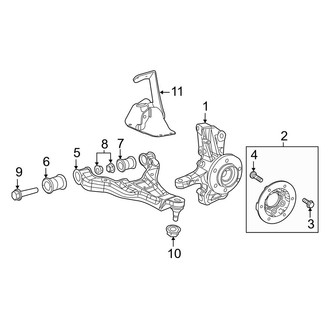Mercedes-Benz OE - Front Suspension - Suspension Components