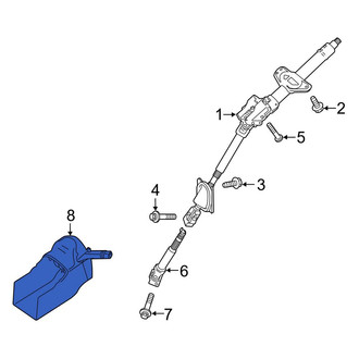 Mercedes-Benz OE - Steering Column Switch Housing