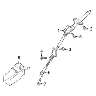 Mercedes-Benz OE - Steering Column Assembly