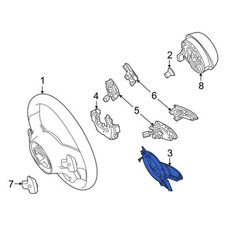 Mercedes-Benz OE - Steering Wheel Back Cover