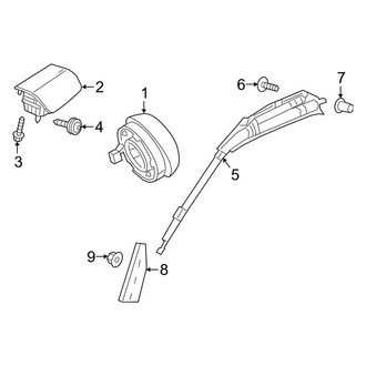 Mercedes-Benz OE - Restraint Systems - Air Bag Components (Air Bags)