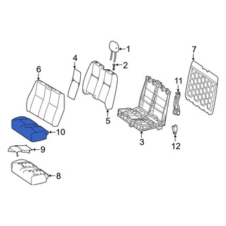 Mercedes-Benz OE - Front Right Seat Cover
