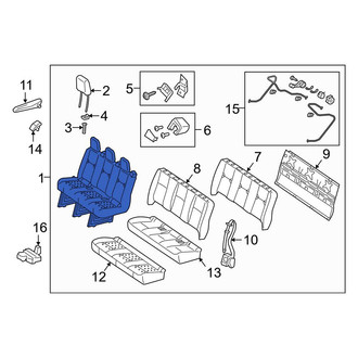 Mercedes-Benz OE - Rear Seat