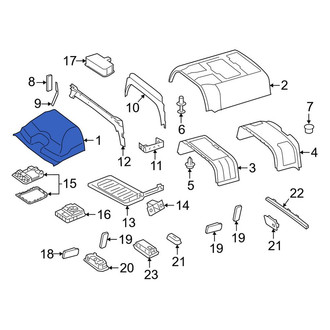 Mercedes-Benz OE - Front Headliner