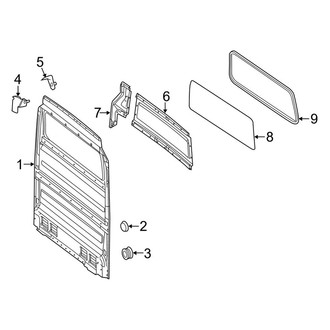 Mercedes-Benz OE - Pillars, Rocker & Floor - Partition Panel