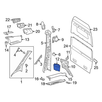 Mercedes-Benz OE - Fuse Box Cover