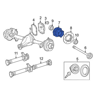 Mercedes-Benz OE - Rear Wheel Hub