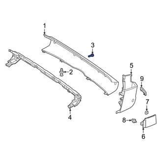 Mercedes-Benz OE - Bumper Cover Bolt