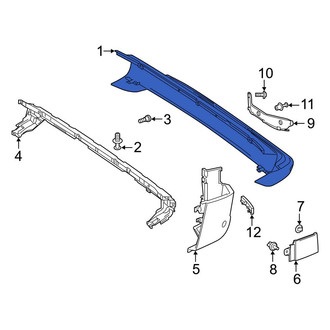 Mercedes-Benz OE - Rear Bumper Cover