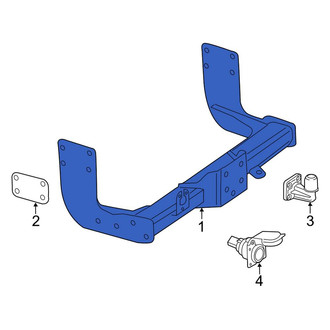 Mercedes-Benz OE - Rear Trailer Hitch