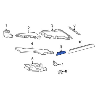 Mercedes-Benz OE - Rear Climate Controlled Seat Duct