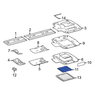 Mercedes-Benz OE - Rear Lower Instrument Panel Air Duct