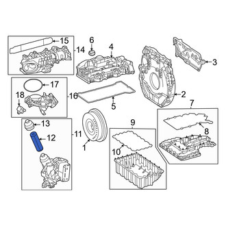 Mercedes-Benz OE - Engine Oil Filter Element