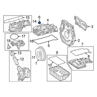 Mercedes-Benz OE - Engine Oil Filler Cap