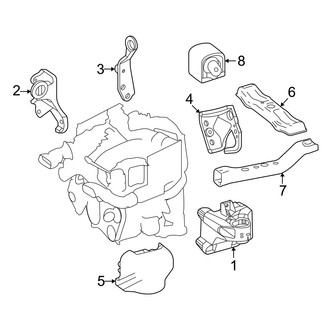 Mercedes-Benz OE - Engine & Transmission Mounting