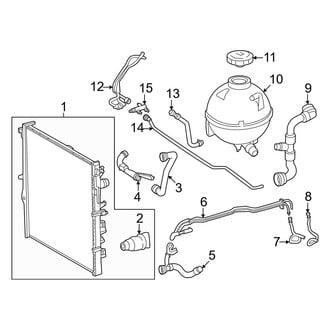 Mercedes-Benz OE - Cooling - Radiator & Components (Primary)