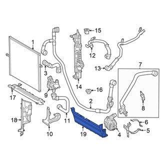 Mercedes-Benz OE - Radiator Support Air Deflector