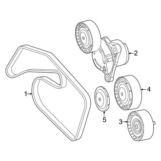 Mercedes-Benz OE - Cooling - Belts & Pulleys