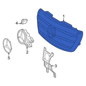 Mercedes-Benz OE - Front Grille