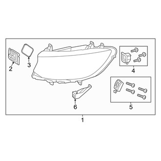 Mercedes-Benz OE - Front Lamps - Headlamp Components (LED)