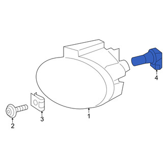 Mercedes-Benz OE - Front Fog Light Bulb
