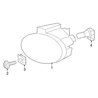 Mercedes-Benz OE - Front Lamps - Fog Lamps