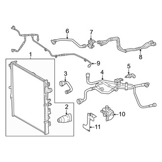 Mercedes-Benz OE - Cooling - Radiator & Components (Primary)