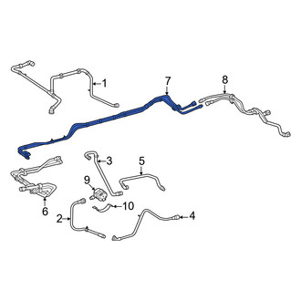 Mercedes-Benz OE - Drive Motor Inverter Coolant Line
