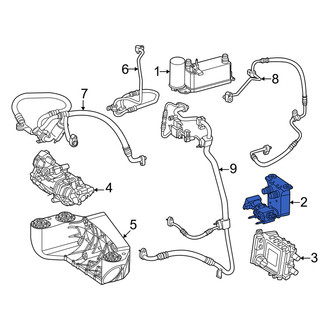 Mercedes-Benz OE - A/C Evaporator Core