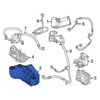 Mercedes-Benz OE - A/C Compressor Bracket