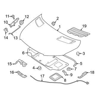 Mercedes-Benz OE - Hood & Components
