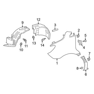 Mercedes-Benz OE - Fender & Components