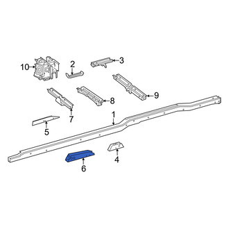 Mercedes-Benz OE - Rear Frame Side Member Reinforcement