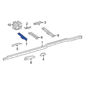 Mercedes-Benz OE - Front Frame Side Member Crossmember