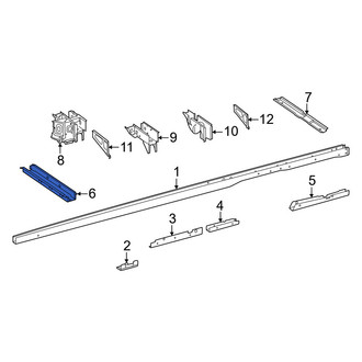 Mercedes-Benz OE - Front Frame Side Member Crossmember